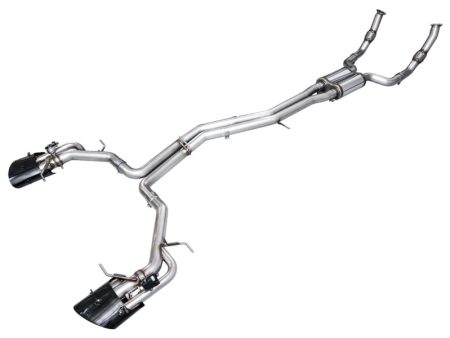 AWE Tuning 21-23 Audi C8 RS6 RS7 SwitchPath Cat-back Exhaust - Diamond Black Tips Online Hot Sale