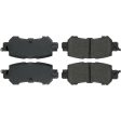 PosiQuiet 07-09 Chevrolet Cobalt HHR Semi-Metallic Front Brake Pads Fashion