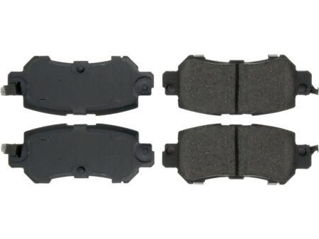 PosiQuiet 07-09 Chevrolet Cobalt HHR Semi-Metallic Front Brake Pads Fashion