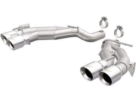 MagnaFlow 2016 Chevy Camaro 6.2L V8 Race Axle Back w  Quad Polished Tips Hot on Sale