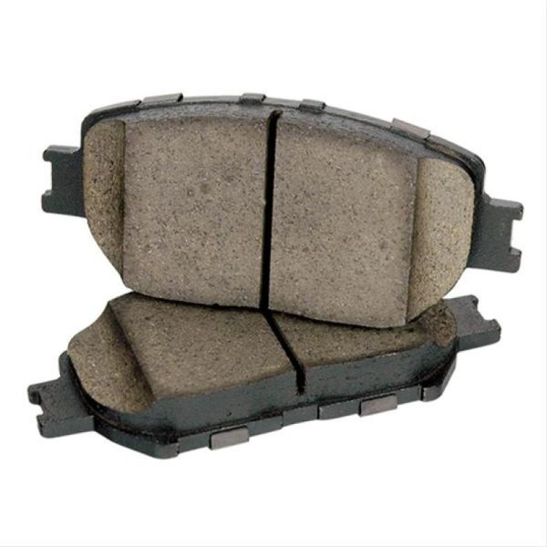 Centric Posi-Quiet Semi-Metallic Brake Pads w Hardware - Front Rear Fashion