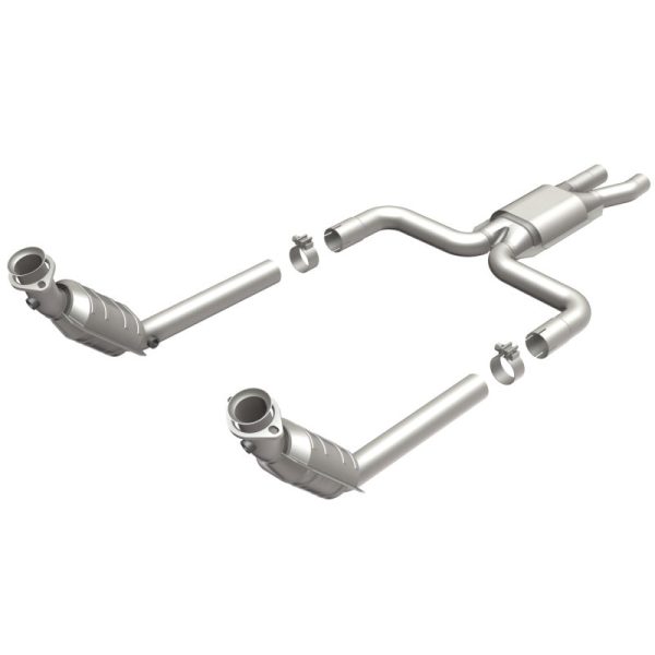 MagnaFlow Direct fit Catalytic Converter, Lincoln 03-06 8 3.9L; Y Pope Assy Hot on Sale