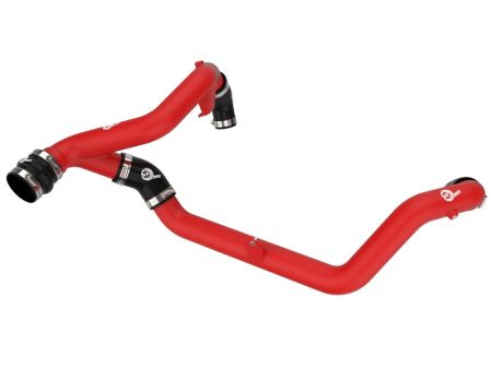 aFe BladeRunner 2 1 4in Intercooler Hot Side Charge Pipe 22-23 Ford Explorer V6-3.0L (tt) - Red Fashion