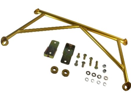 Whiteline 05+ Ford Mustang 8cyl (Shelby GT   GT500) Front Lower Control Arm Brace to Swaybar For Discount