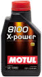 Motul 1L Synthetic Engine Oil 8100 10W60 X-Power - ACEA A3 B4 Fashion