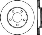 StopTech 05-14 Ford Mustang Cryo-Stop Rear PremiumRotor on Sale