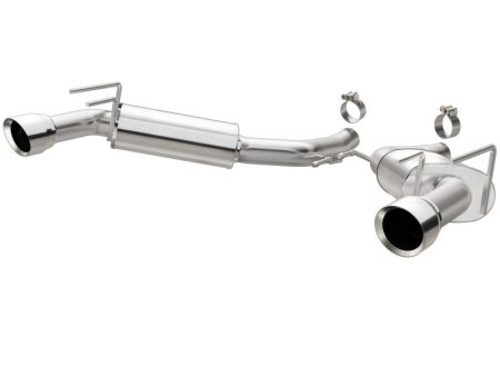 MagnaFlow Street Series Axle Back 14-15 Chevy Camaro 6.2L V8 SS Polished Dual Split Rear Exit Cheap