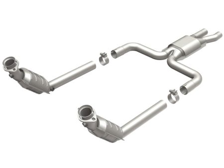 MagnaFlow Direct fit Catalytic Converter, Lincoln 03-06 8 3.9L; Y Pope Assy Hot on Sale