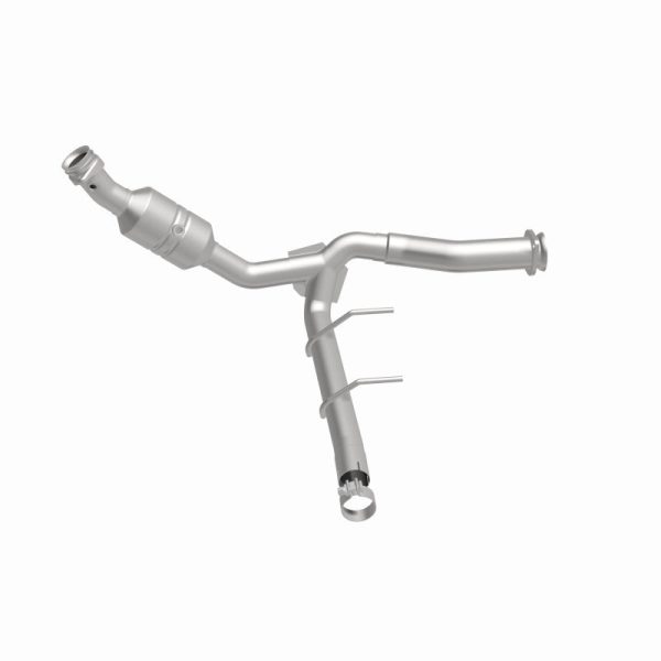 MagnaFlow 11-14 Ford F-150 5.0L Direct Fit CARB Compliant Left Catalytic Converter Fashion