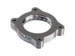 aFe 07-13 Chevrolet Silverado 1500 GMC Sierra 1500 Silver Bullet Throttle Body Spacer - Silver Cheap