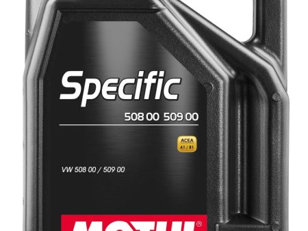 Motul 5L Specific 508 0W20 Oil - Acea A1 B1   VW 508.00 509.00   Porsche C20 Discount