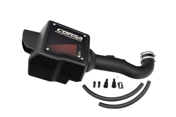 Corsa 14-18 Chevrolet Silverado   GMC Sierra (15-) GM SUV 5.3L V8 Cold Air Intake w  DryTech Filter Sale