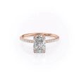 The Pave Kamellie Set With A 2.5 Carat Radiant Lab Diamond Cheap